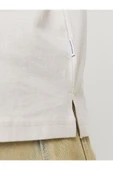 JACK JONES Erkek BEJ Yuvarlak Yaka Tişört 12259975 - 5