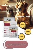 SAO Immune System Kedi ve Köpekler İçin Bağışıklık Sistemi Güçlendirici Tablet 75 Adet - 4