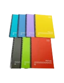 Gıpta Fresco Spiralli Plastik Kapak Defter A4 72 YP Kareli 4933 - 5