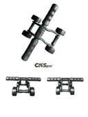 4 Tekerlekli Mekik Aleti Ab Wheel Diz Matı Hediyeli Karın Egzersiz Aleti CKS452 - 1