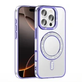 Apple iPhone 16 Pro Kılıf Pırlanta Taş Tasarımlı Magsafe Şarj Özellikli Redclick Karetta Silikon Kapak thumbnail 8