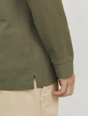JACK JONES Erkek Yeşil Polo Yaka Kısa Kollu Tişört 12269034 - 5