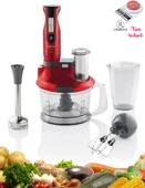 Arzum 1500W Mutfak Robotu Çırpma & Doğrama & Blender-3 YIL GARANTİ-Mutfak Tartısı Hediyeli - 1