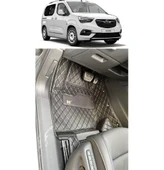 Opel Combo 2019-2025 Arası Aracına Özel 8d Tek Katmanlı Havuzlu Paspas Takımı - 1