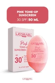 Licorael Dubai Pembe Güneş Kremi,mavi Işık Korumalı, Aydınlatıcı Ton Eşitleyici Vitamin B5 Hyaluronik Asit Spf30 - 2