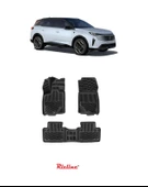 Rizline Peugeot 5008 Mhev - Hybrid 2024 + 3D Havuzlu Paspas Siyah thumbnail 5