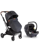 KRAFT LİMA WB KOYU GRİ TRAVEL SİSTEM BEBEK ARABASI - 2