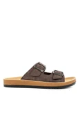 Muya Allen 31330-004 Anatomik Taban Erkek Terlik Kahve 40-45 - 2