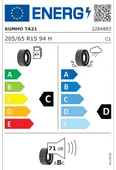 Kumho Solus TA21 205/65R15 94H  Yaz Lastiği - 2024 - 3
