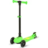 LAMBORGHINI  L5 Katlanabilir Işıklı 3 Tekerlekli Çocuk Scooter Yeşil - 3