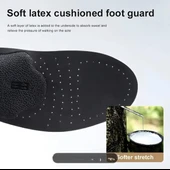 İçe Basma ,Düz Ve Çukur Tabanlar İçin Hakiki Deri Ortopedik Tabanlık- Naturel - 4