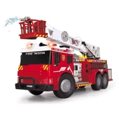 Dickie Rc Aerial Ladder Truck Merdivenli İtfaiye Aracı 2.4 Ghz Sesli Işık ve Su Püskürtme 62 Cm - 9