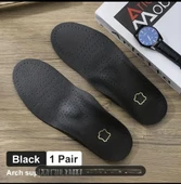 İçe Basma ,Düz Ve Çukur Tabanlar İçin Hakiki Deri Ortopedik Tabanlık- Naturel - 1