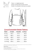 Romania Fingerprint Beyaz Çocuk 2ip Sweatshirt - 4