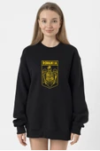 Romania Coat Arms Siyah Kadın 2ip Sweatshirt thumbnail 1