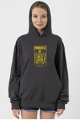 Romania Coat Arms Füme Kadın 2ip Kapşonlu - 1