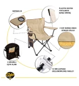 V2 Toprak Lüks Kamp Sandalyesi thumbnail 5