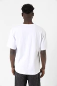 Lisa Alter Ego Beyaz Erkek Oversize Tshirt - 7