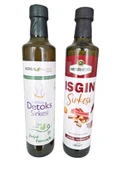 Detox Detoks sirkesi 500ml & Işgın sirkesi 500 ml ikili sirke seti - 1