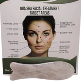 Gül Kuvars Gua Sha Yüz Vücut Masaj Aleti Doğal Taş Çakra - 6