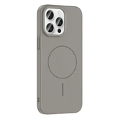 Apple iPhone 14 Pro Max Kılıf Magsafe Şarj Özellikli Redclick Ruby Silikon Kapak thumbnail 4