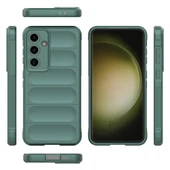 Galaxy S24 FE Kılıf Esnek TPU Oyuklu Arka Yüzey Tasarımlı Redclick Etnik Silikon Kapak - 7