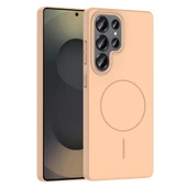 Galaxy S25 Ultra Kılıf Magsafe Şarj Özellikli Redclick Ruby Silikon Kapak thumbnail 1