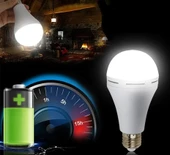 Zuidid ZT-5229 - 9 Watt E27 Duylu Şarjlı LED Ampul Beyaz Işık - 4