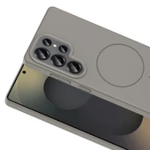 Galaxy S25 Ultra Kılıf Magsafe Şarj Özellikli Redclick Ruby Silikon Kapak thumbnail 7