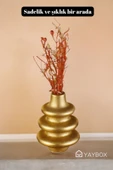 Dekoratif Vazo El Yapımı Gümüş Eskitme Renk Model 5 thumbnail 10