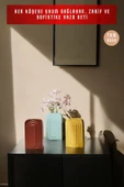 Dekoratif Vazo Seti Obje Ev Dekorasyon Masa Üstü Dekor Vazo Seti Model 18 thumbnail 6