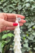 Senin İçin For You Krem Rengi İp Fitil Etiketi 100 Adet - 1