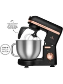 Karaca Mastermaid Chef Pro Çift Kollu 1750 W 5 lt Matte Black Copper Stand Mikser - 1