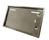 Motosiklet Plakalık Nikel Saç 15.5 X 24.5 CM - 1
