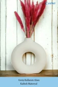 Vazo Küçük Vazo Masa Üstü Vazo Ev Dekorasyon Vazo Model 23 thumbnail 3