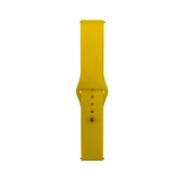 Gear S2 Band Serisi 20mm Klasik Kordon Silikon Strap Kayış - 1