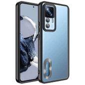 Xiaomi Mi 12T Kılıf Kamera Korumalı Logo Gösteren Omega Kapak thumbnail 1