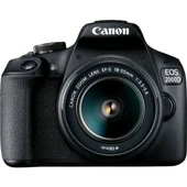 Canon EOS 2000D 18-55mm DC III DSLR Fotoğraf Makinesi - 1