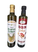 Ananas Sirkesi 500 ml & Işgın sirkesi 500 ml avantajlı sirke seti - 1