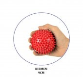 MVS EL EGZERSİZ MASAJ VE DUYU TOPU , YUMUŞAK DİKENLİ TOP TURUNCU RENK  6 CM - 3