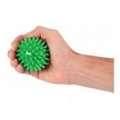 MVS EL EGZERSİZ MASAJ VE DUYU TOPU , YUMUŞAK DİKENLİ TOP YEŞİL  RENK  7 CM - 4