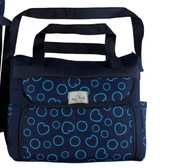 Portbebe Bebek Taşıma ve Bebek Bakım Çantası İkili Set Pratik Günlük Kullanım Kalpli Model - 6