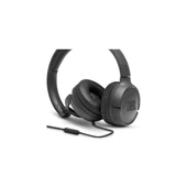 JBL T500 Mikrofonlu Kablolu Kulaküstü Siyah Kulaklık - 4