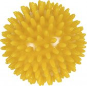 MVS EL EGZERSİZ MASAJ VE DUYU TOPU , YUMUŞAK DİKENLİ TOP SARI RENK  8 CM - 3