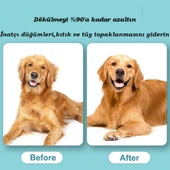 TechTic Evcil Hayvan Bakım Fırçası Kıtık Tüy Topak Açıcı Tarak Metal Dişli Kedi Köpek Tarağı - 5