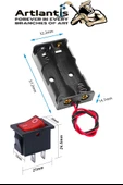 Seri ve Paralel Basit Elektrik Devresi 1 Paket Deney Seti Sarı Mini Duy 4 Adet Mini Ampul 4 Adet Anahtar İş Eğitimi Seti - 3