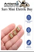 Seri ve Paralel Basit Elektrik Devresi 1 Paket Deney Seti Sarı Mini Duy 4 Adet Mini Ampul 4 Adet Anahtar İş Eğitimi Seti - 6