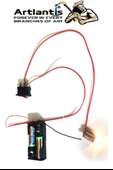 Seri ve Paralel Basit Elektrik Devresi 1 Paket Deney Seti Sarı Mini Duy 5 Adet Mini Ampul 10 Adet Anahtar İş Eğitimi Set - 2