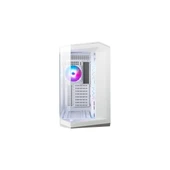 MAG Pano M100R Pz Whıte Temperli Cam 3X120MM 1X120MM Argb Fan Matx Beyaz Panoramik Gaming Bilgisayar Kasası - 2