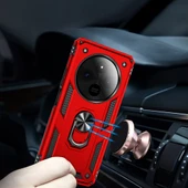 Xiaomi Redmi 14C Kılıf Vega Tank Sert Yüzüklü Standlı Zırh Koruma Kapak thumbnail 6